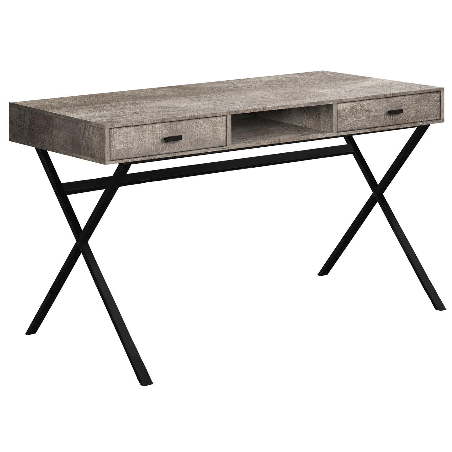 47" Rustic Taupe Computer Desk-1