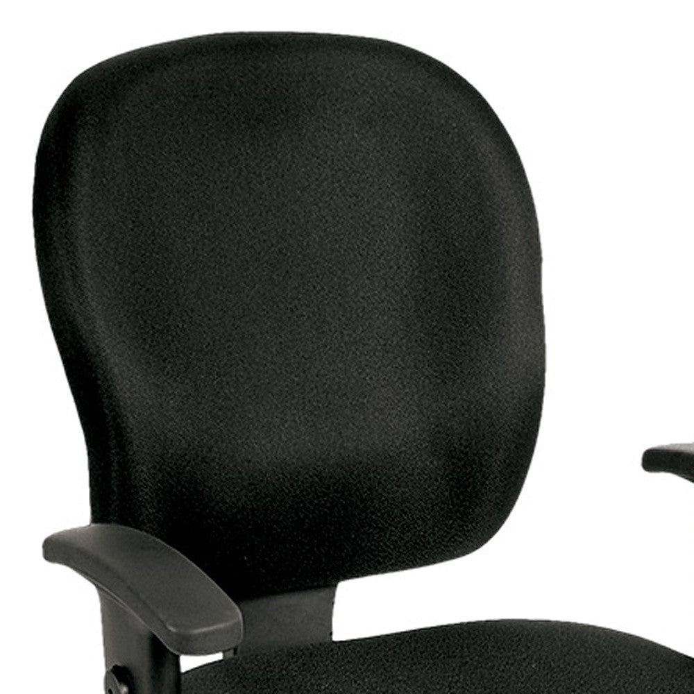 26" x 25" x 37" Charcoal Fabric Chair-3