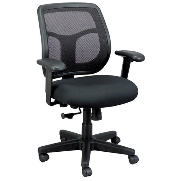 26" x 30" x 36"  Black Mesh   Fabric Chair-0