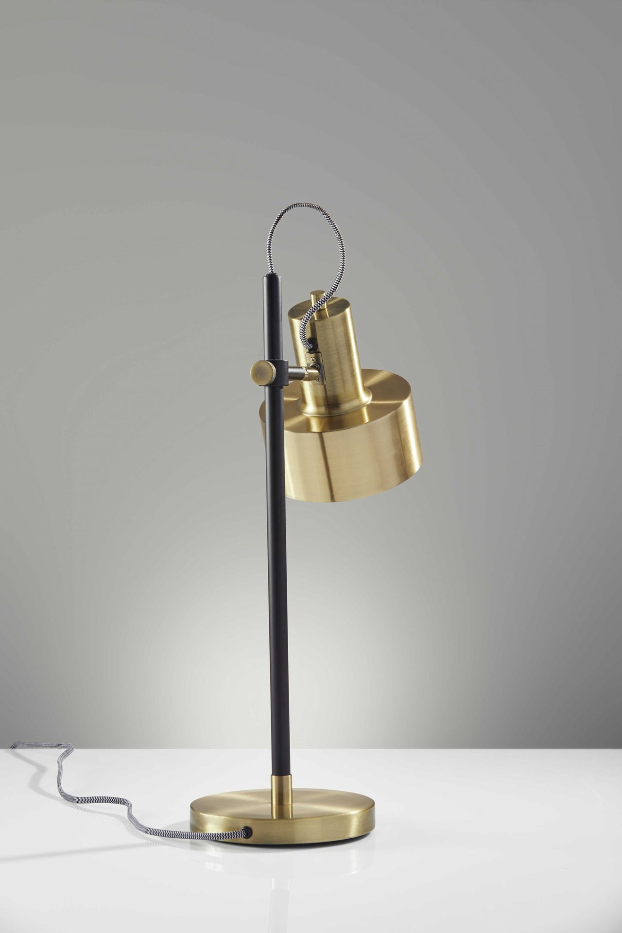 23" Gold Metal Desk Table Lamp-4