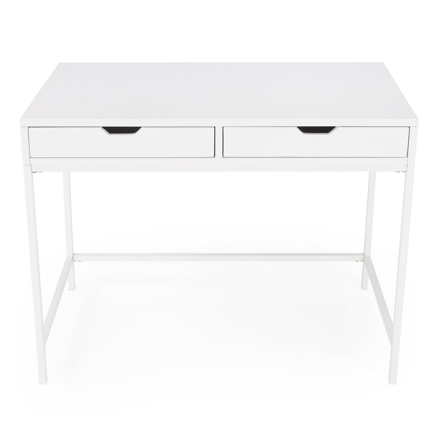 Modern Glossy White Desk-1