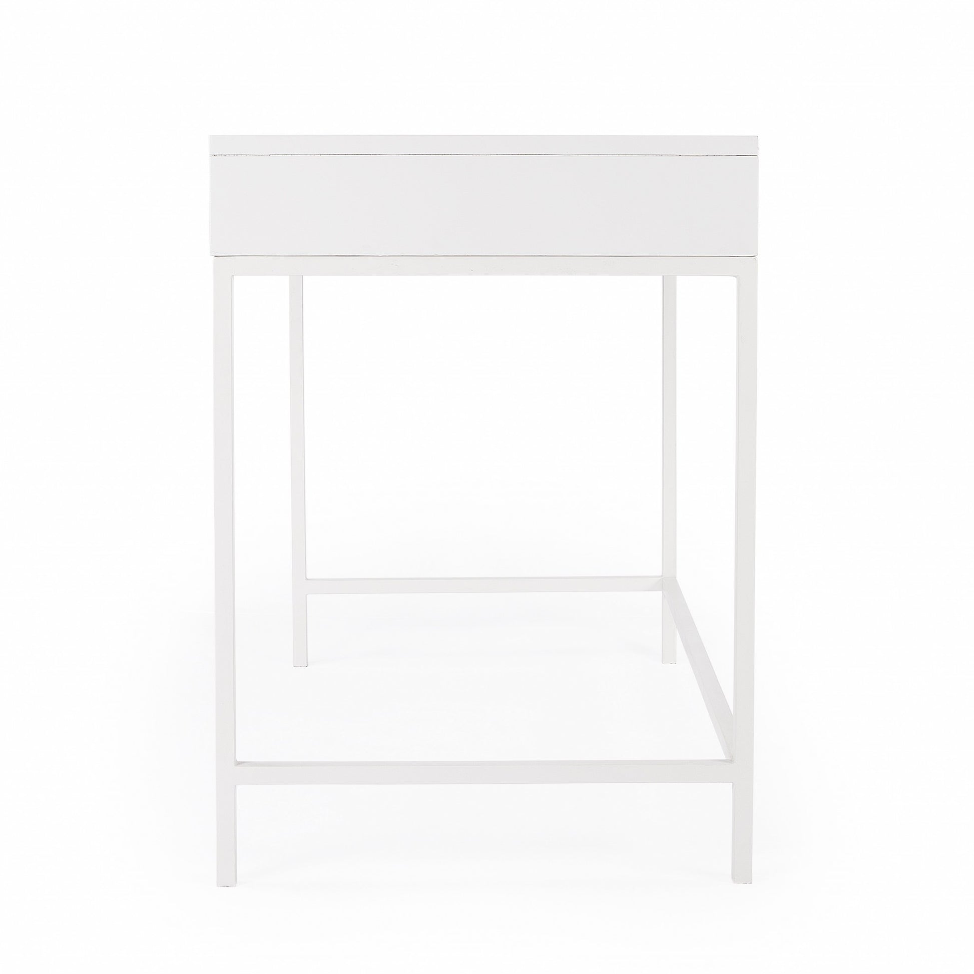 Modern Glossy White Desk-4
