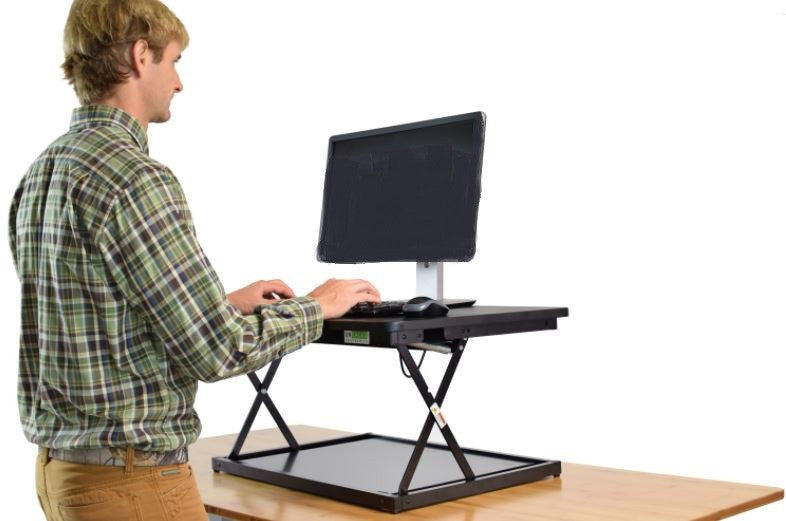 Black Standing Desk Converter-4