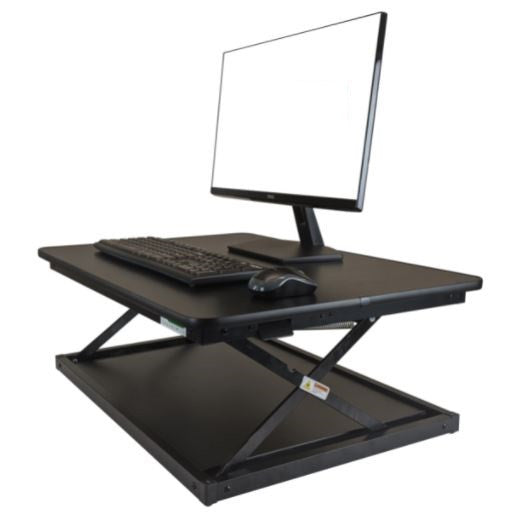 Black Standing Desk Converter-5