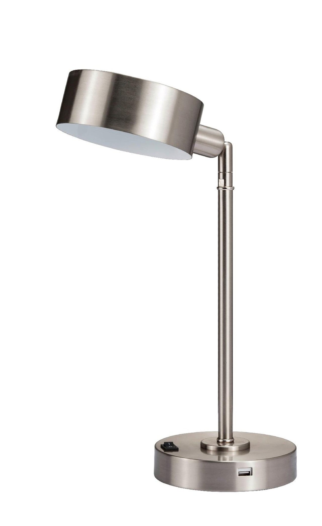 15" Silver Desk Lamp-3
